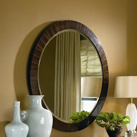 Mirror with Ebonized Frame